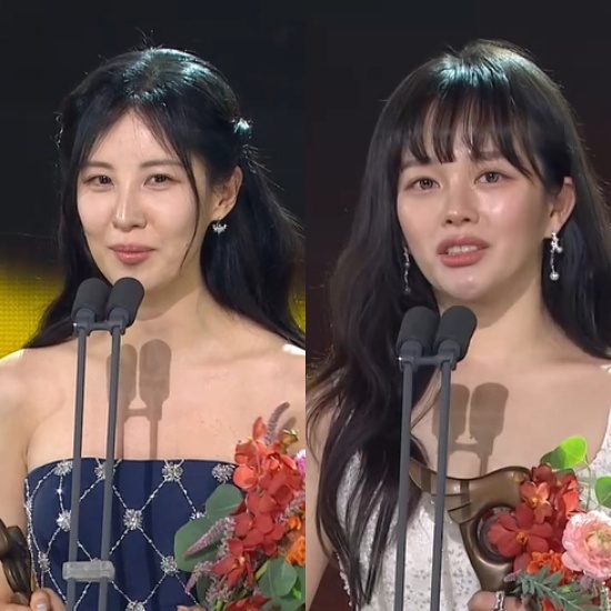 서현·정지소, 여자 우수상 "배우로서 큰 책임감…열심히 하는 후배 될 것" [KBS 연기대상]