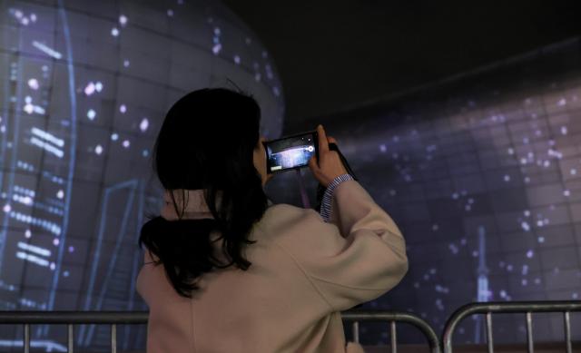 PHOTOS: Seoul's DDP prepares for high-octane New Year countdown with media art
