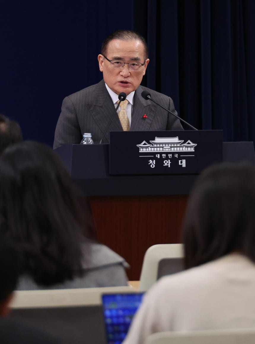 [속보] 위성락 “대만문제 일관된 입장으로 대처…한중 공동선언 준비 상황 아냐”