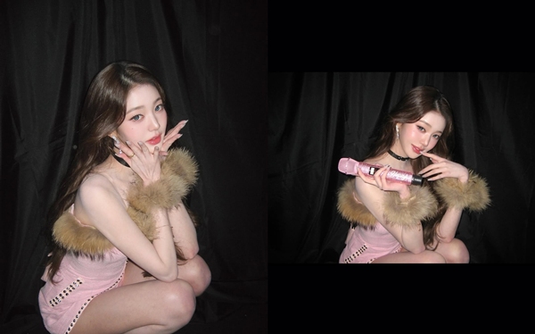 장원영, '딸기 먹방' 잇는 역대급 인증샷?…'두쫀쿠' 먹는 모습 화제 [스한★그램]